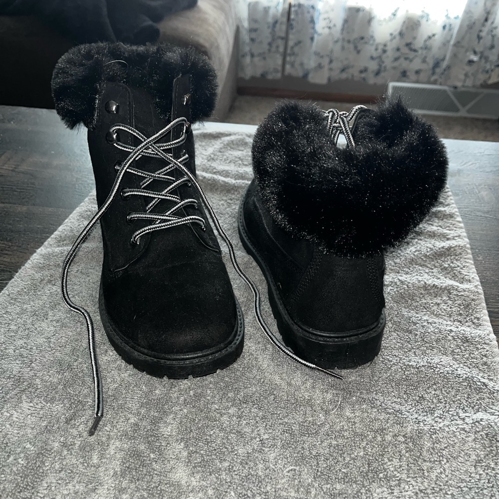 Black booties!